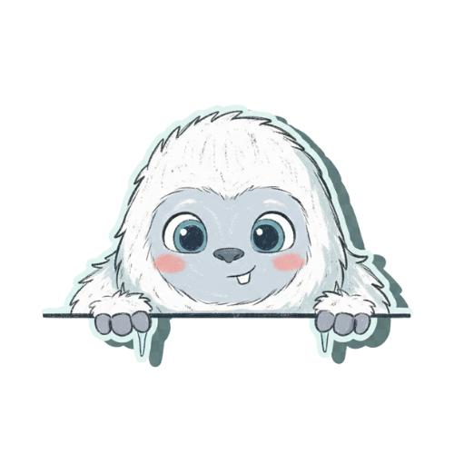 Peeking Yeti